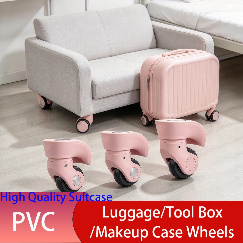 2-4Pcs PVC Spinner Caster High Quality Suitcase Luggage Wheels Silent Replacement Wheels Customs Box Trolley Accessories Hot