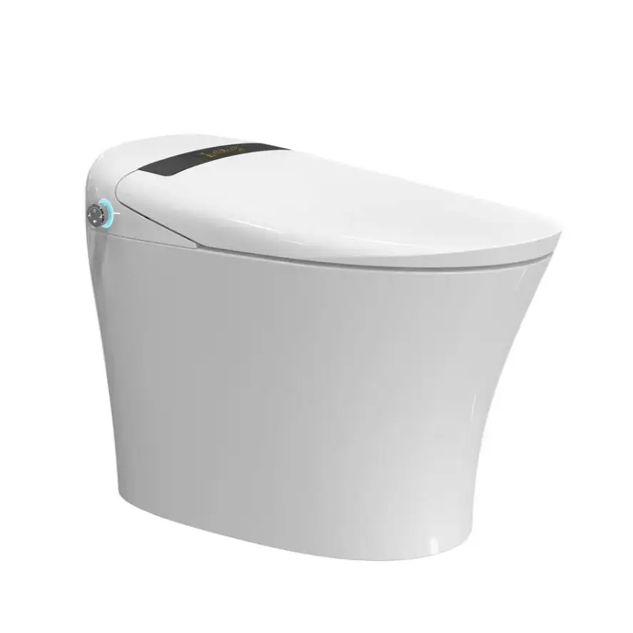 TEJJER High quality auto flush auto close smart toilet with Side-pressing One-part Form