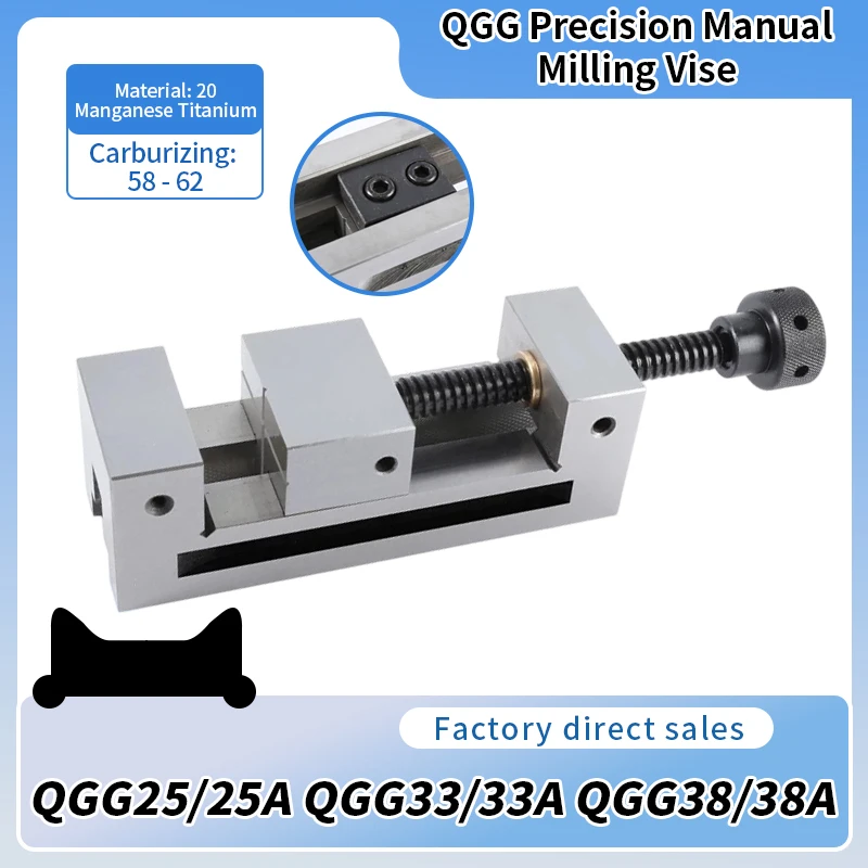 QGG  High Precision Right Angle Grinding Vise, 1/2/3 Inch Manual Mini Machine Vice Fixture For Surface Grinder EDM Milling Machi