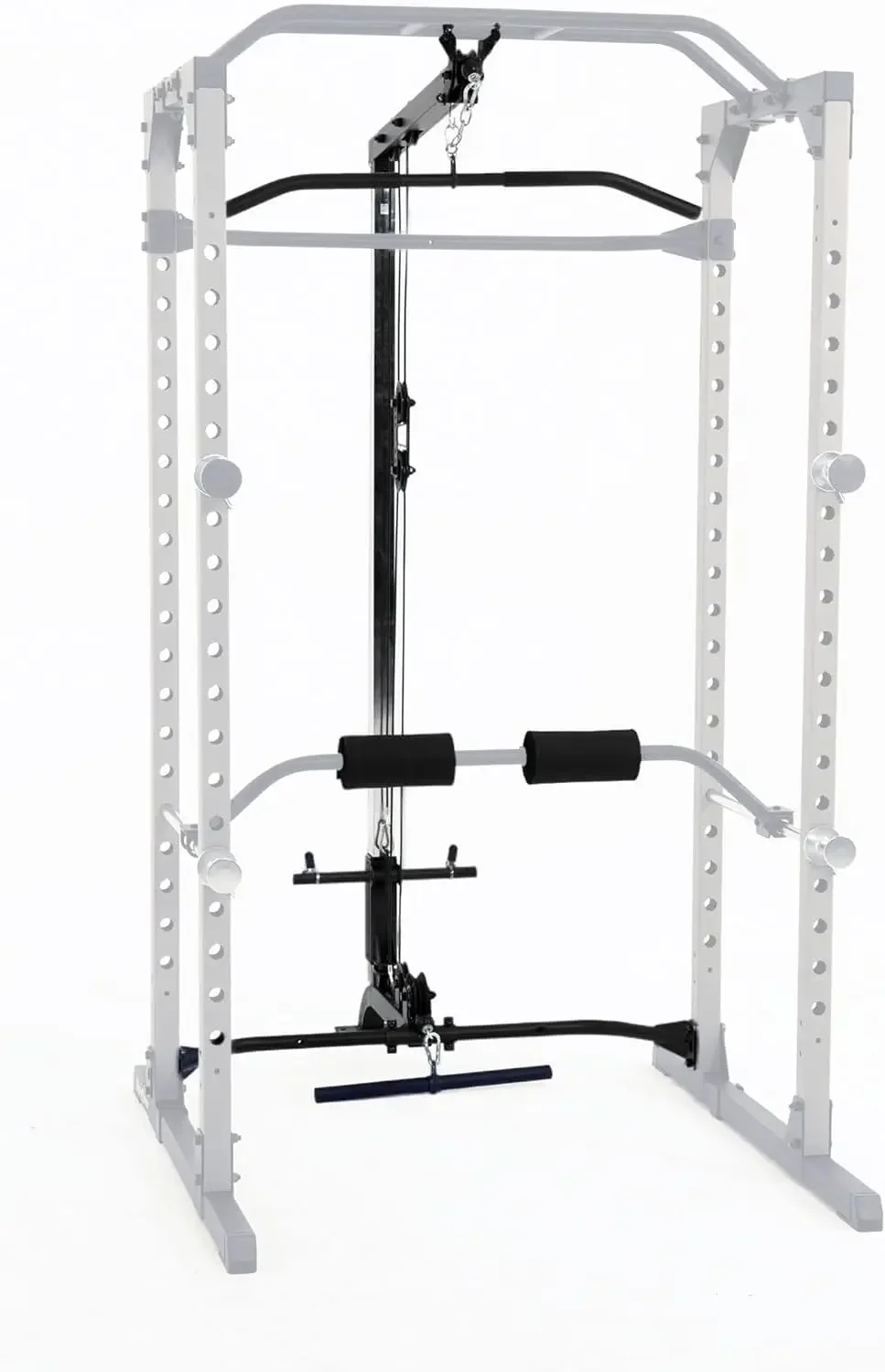 Squat Rack Power Cage | Optional LAT Pulldown & Leg Holdown Attachment | Squat and Bench Rack Combos | Super