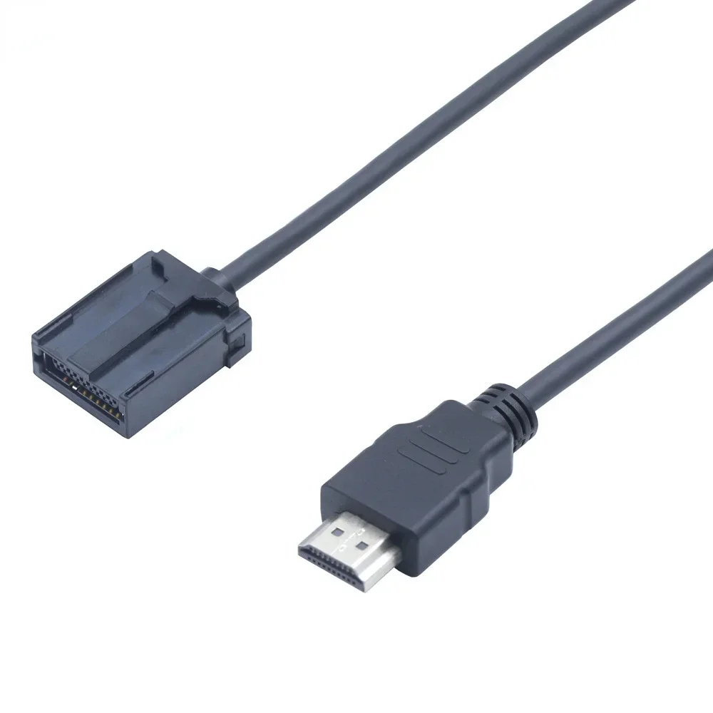 HDMI EM male molded inner membrane ABS shell with plug to HDMI AM1.4 version car mounted high-definition connection cable