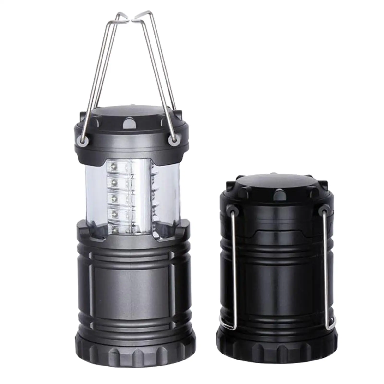 LED Lantern Collapsible Solid Lamp with Carry Handles Portable for Camping, Fishing, Shed, Festivals, Garden