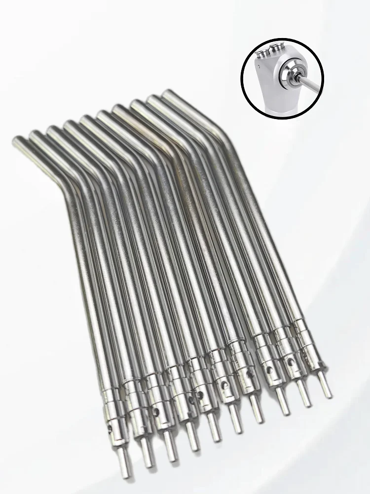 

Стоматологический трехходовой шприц JUMTOP — наконечник для распыления воздуха/воды с 2 насадками и трубками, комплект тройных шприцев для стоматологического блока