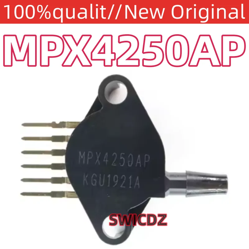 100%New Original MPX4250AP MPX4250A MPX4250 Package SIP-6 Transmitter Pressure Sensor Chip