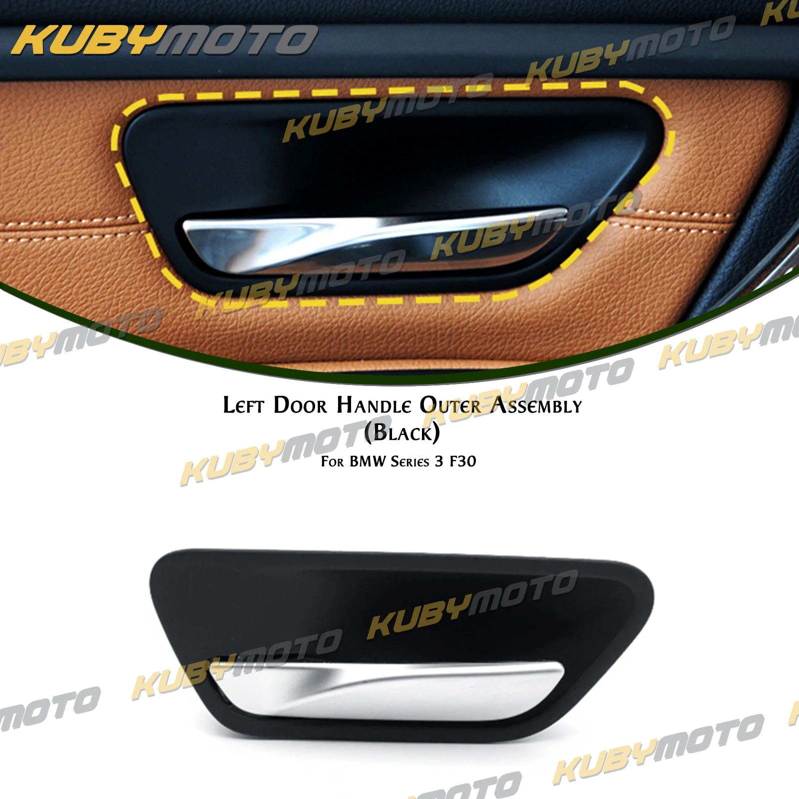 

Ручка-скоба для внутренней двери автомобиля BMW 3 серии F30 F31 F34 F35 F80, 4 серии F32 F33 F36 F82 F83