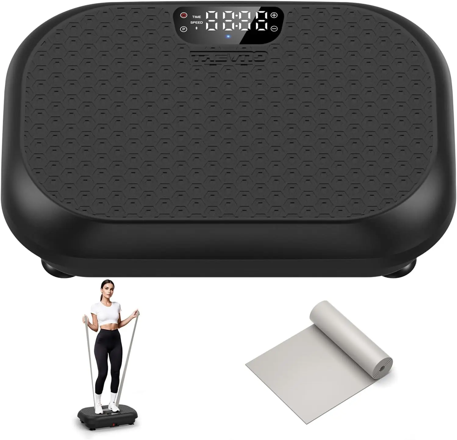 Vibration Plate Exercise Machine Weight Loss, Full Body Shaker Workout Vibration Plates Lymphatic Drainage