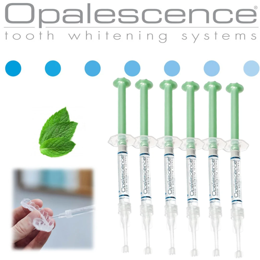 Opalescence Dental Tooth Whitening Syringe Gel 1-10pcs Mint‑Scent Dental Bleaching System Oral Gel Kit Stain Remover Dental Care