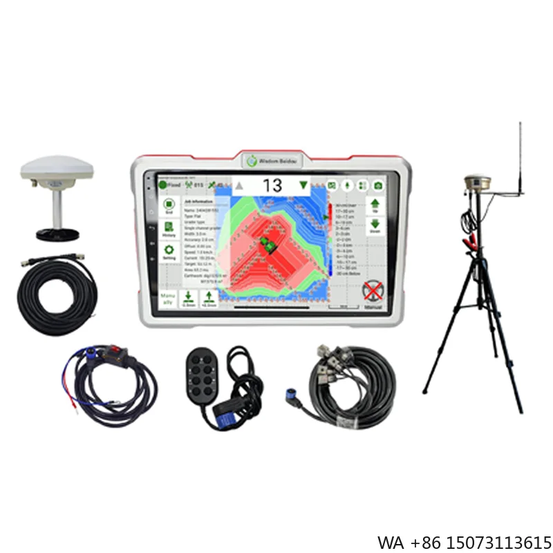 Nivelador de campo GPS RTK de alta calidad: nivelador certificado CE para nivelación de suelo