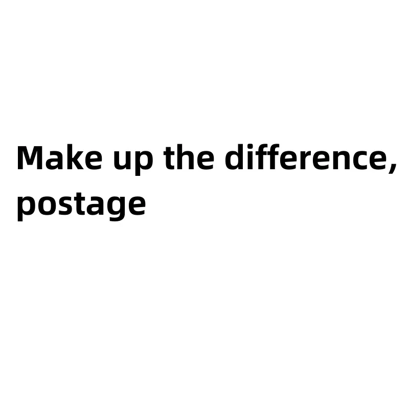 

Make up the difference, postage