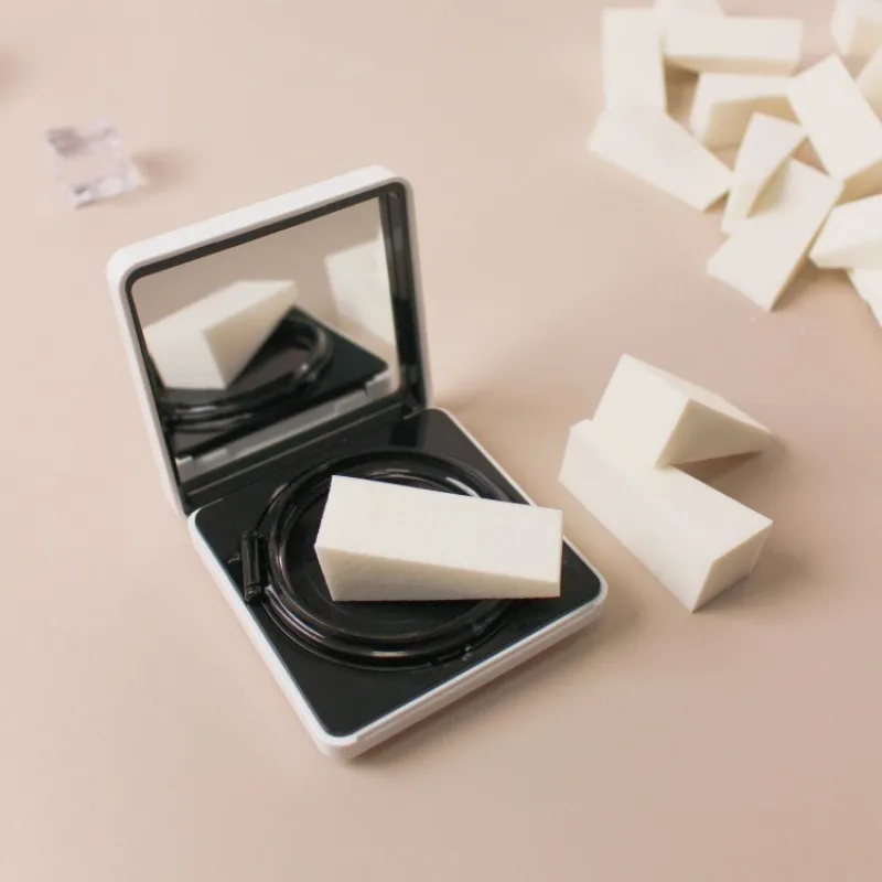 20 szt. Trójkątna miękka gąbka do makijażu podkład do twarzy korektor w kremie mieszanka proszku rozmazujący Puff narzędzie kosmetyczne