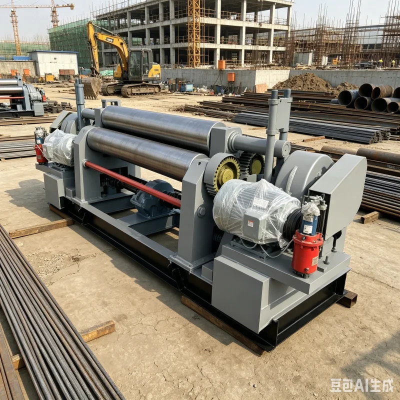 CNC Automatic Hydraulic 4 Roll Plate Rolling Machine For Silo Manufacturing Plant Heavy Duty Steel Rolling Machine Manufacturer
