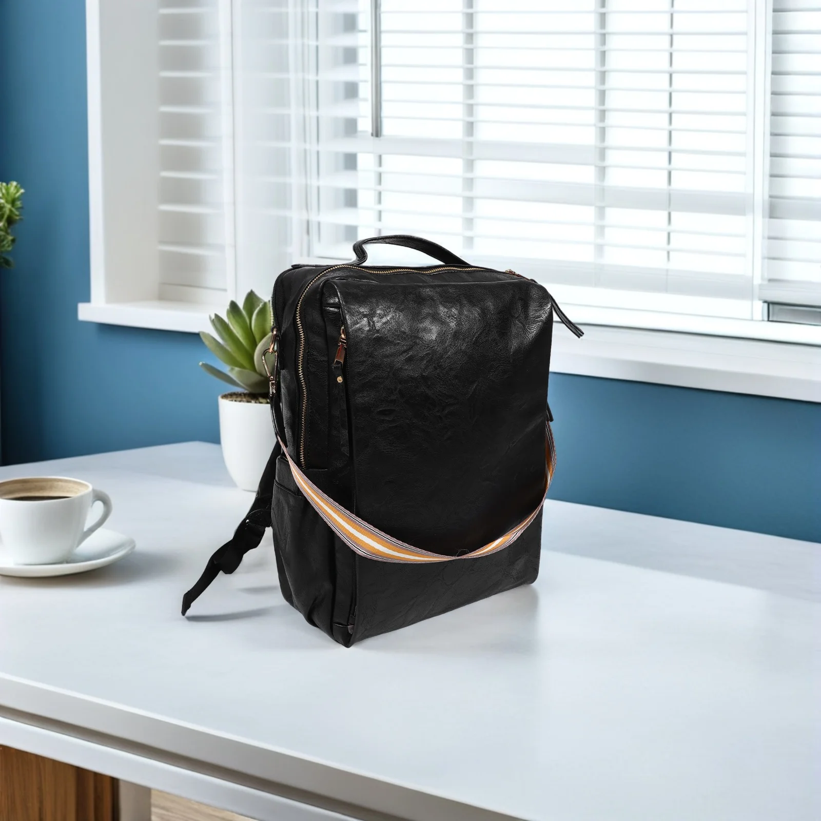 16.11X12.58X6.29In Mode Laptop Rugzak Waterbestendige Tas Voor Werk College Reizen Lichtgewicht