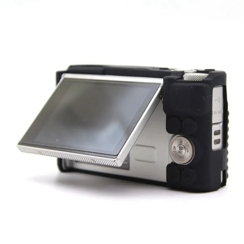 Capa protetora para câmera DSLR, capa de pele para Canon SX740/SX730