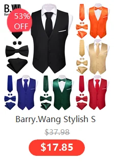 Barry.Wang Neuheit Seide Männer Krawatte Taschentuch Manschettenknöpfe Set Jacquard Tier Dinosaurier Fledermaus Gravat Krawatte Für Männliche Hochzeit Business – Detail 39