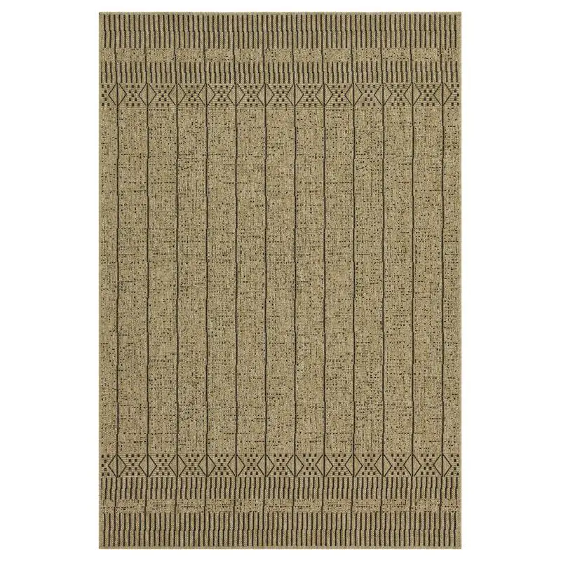 

Джутовый/черный коврик для внутреннего и наружного использования, 7 футов 10 x 10 футов 3