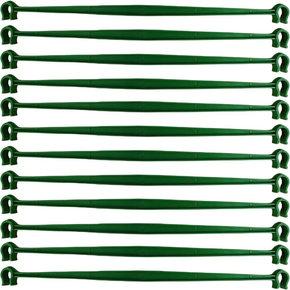 Plant Stake Arms for Tomato Cage, Suportes de plantas expansíveis, Clipes de conector treliça, 11mm, 16mm, 30cm, 10pcs