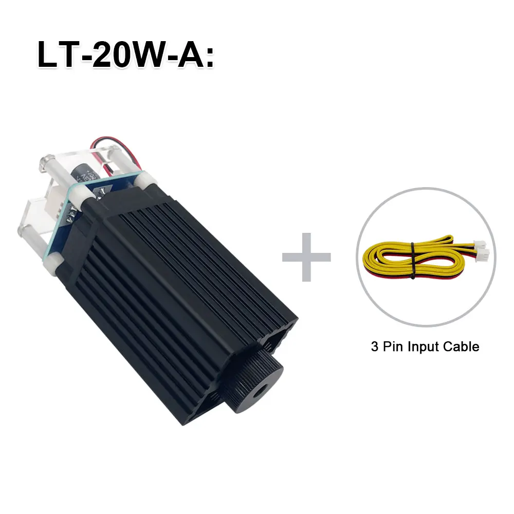 450nm 20W Laser Module 4W Output Optical Power Engraving Module,Adjustable Focal 450nm 20W Laser Module 4W Output Optical Power Engraving Module,Adjustable Focal