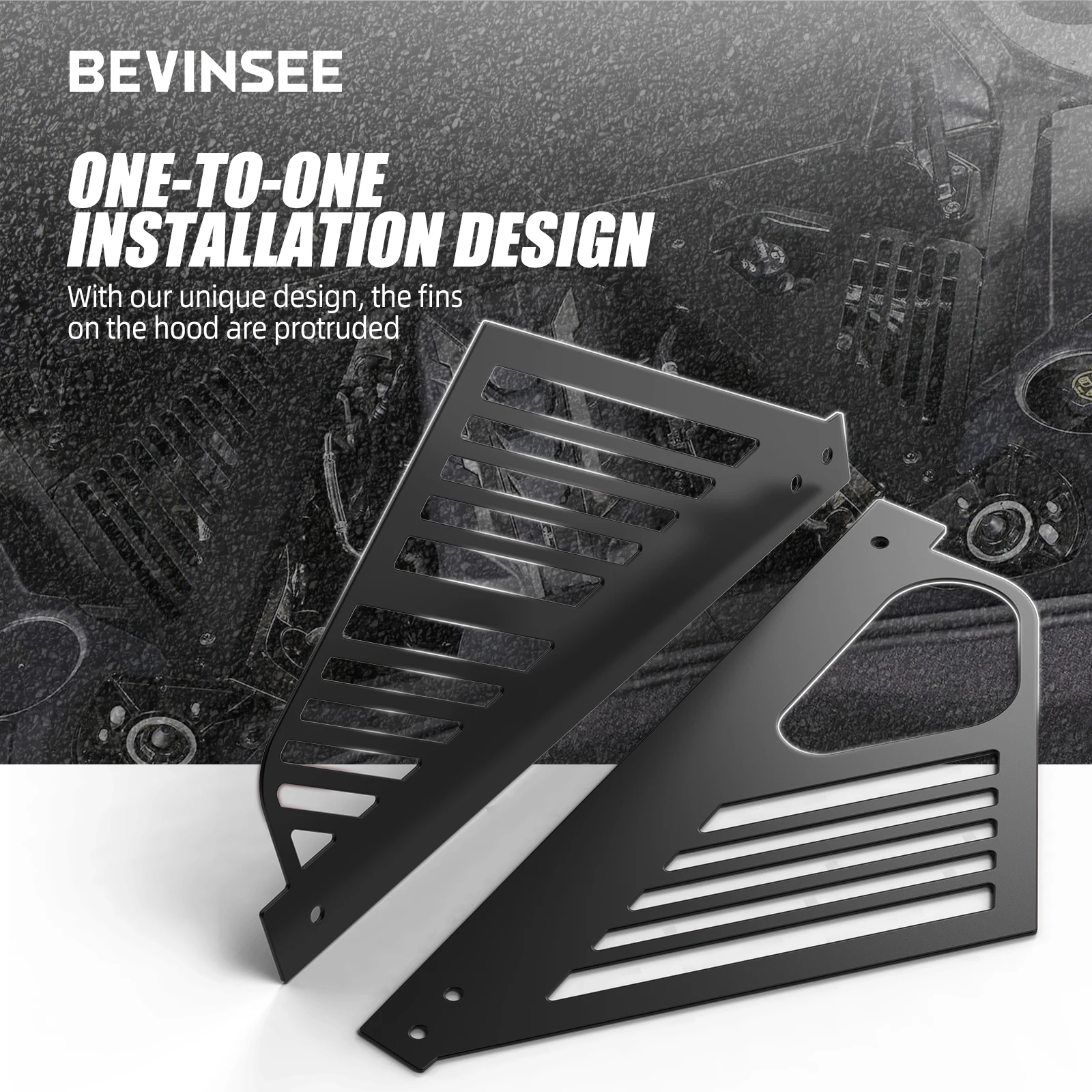 أغطية مقصورة خليج المحرك الألومنيوم الأيسر والأيمن لسيارة كورفيت C8 2020 2021 2022 2023، ملحقات السيارة