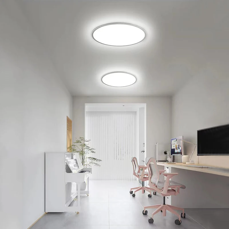 

Simple Modern Round Led Ceiling Lights For Bedroom Living Room Hallway Corridor Balcony Ceiling Lamp Ultra Thin Smart Chandelier