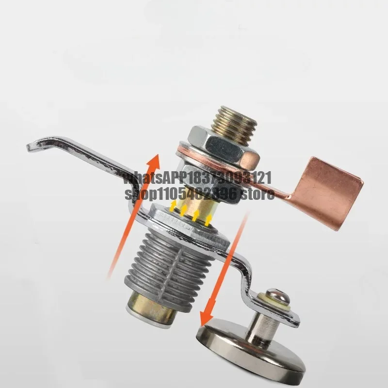 Welding machine electrode quick fire ground wire clamp grounding device welding strong magnetic lapping iron artifact welder