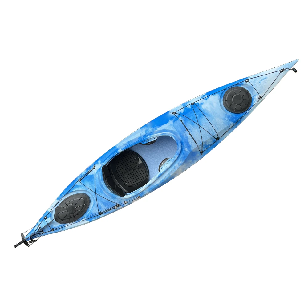 China Factory Supply Single Seat Sea Kayak Plastic Touring Kajak