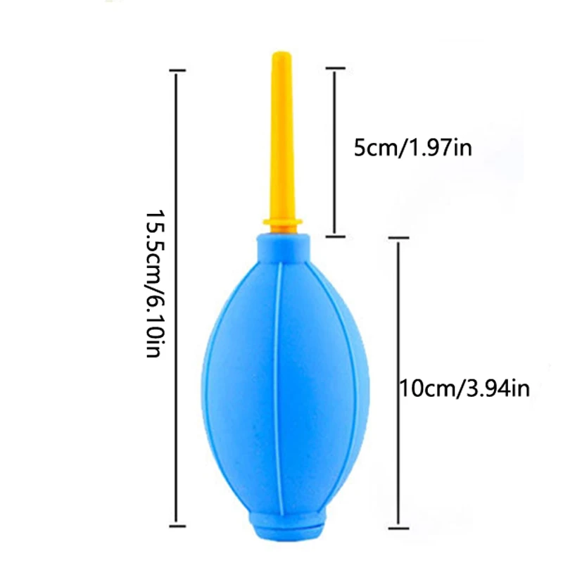 منظف للأذن ، منفاخ هواء ، منظف غبار ، صيانة سيليكون ، كرة تنظيف ، مضخة منفضة ، أداة صحية ، لون عشوائي ، 1