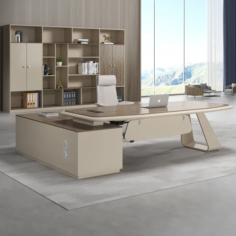Coffee Tables Executive Desk Multifunctional Computer Auxiliary Automatic Workstation Room Desks to Study Furniture Office Table