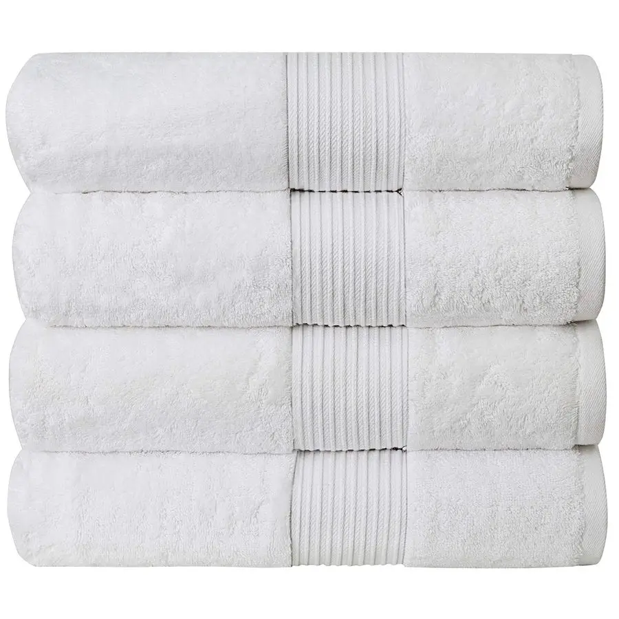 

Oversized Bath Towels 650 GSM, 34 x 56 Hotel Quality, Soft amp Highly Absorbent Quick Dry, Thick, Combed Cotton Bathroom Towels