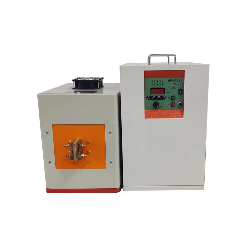 Ultra- high frequency heating machine for welding alloy
