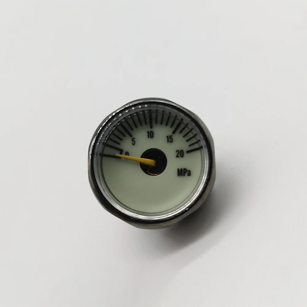 CUT Model Hydraulic Pressure Gauge 0-20Mpa M8*1 Thread System Pressure Measuring Table for Hydraulic Systems
