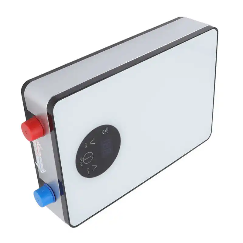 Tankless سخان المياه الكهربائية ، شاشة تعمل باللمس ، دش ، الماء الساخن ، حماية أكثر من درجة الحرارة ، 220 فولت ، 6500 واط