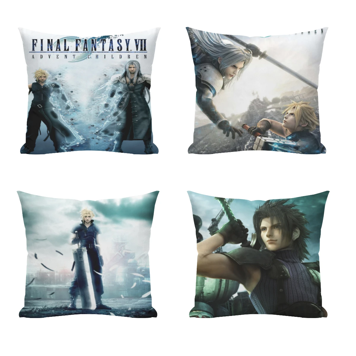 F-Final-Fantasy-VII Pillowcase Cushions Cover Cushions Home Decoration Pillows For Sofa