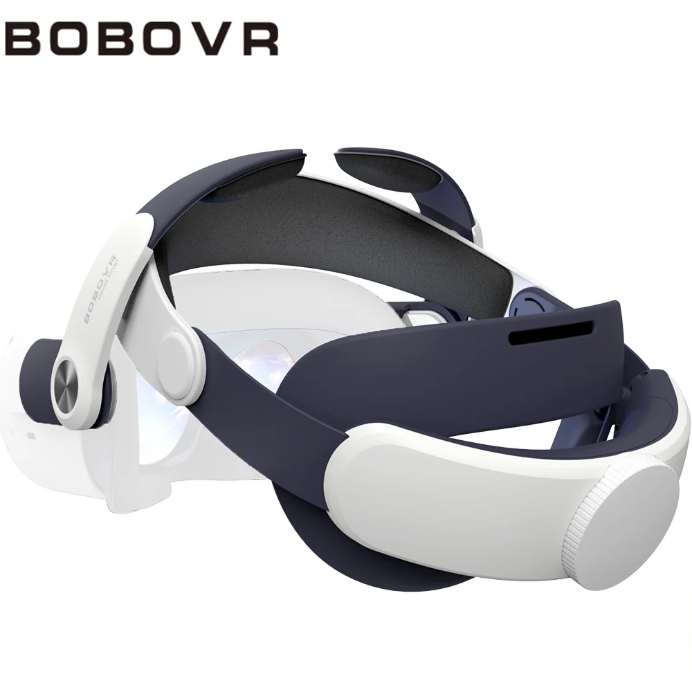 BOBOVR M2 Plus Elite Head Strap Compatible with Meta/Oculus Quest 2 ,Enhanced Comfort and Reduce Facial Press Quest2 Accessories