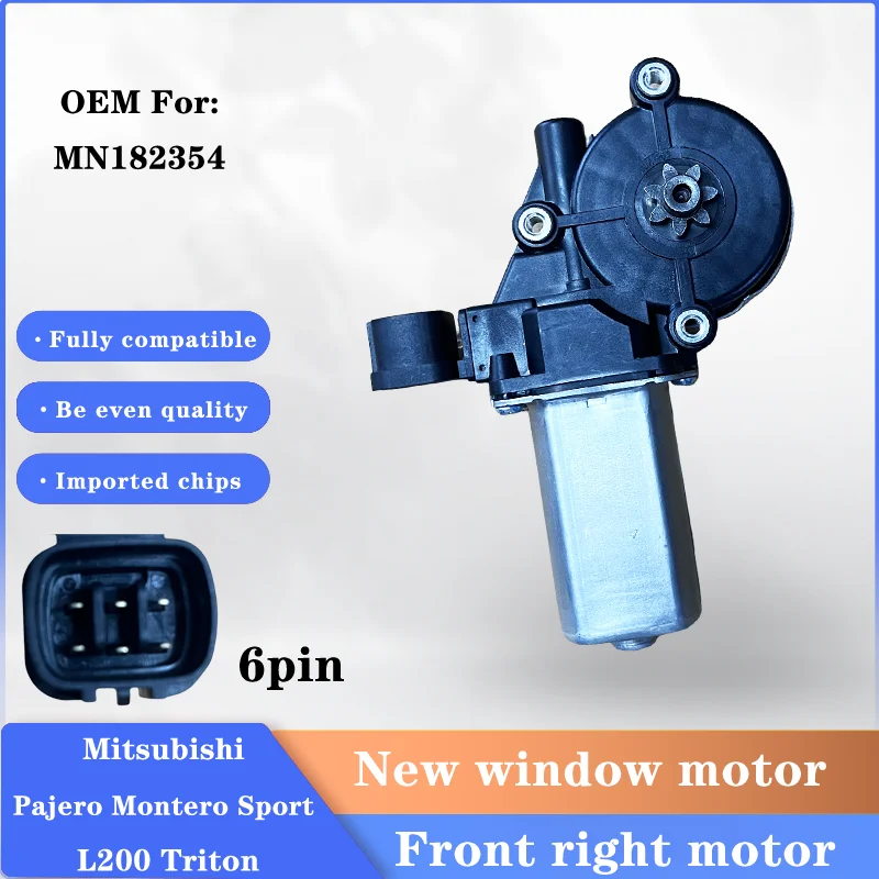 

MN182354 MN182353 Original Door Power Window Regulator Motor for Mitsubishi Pajero Montero Sport challeng L200 Triton 2005-2015