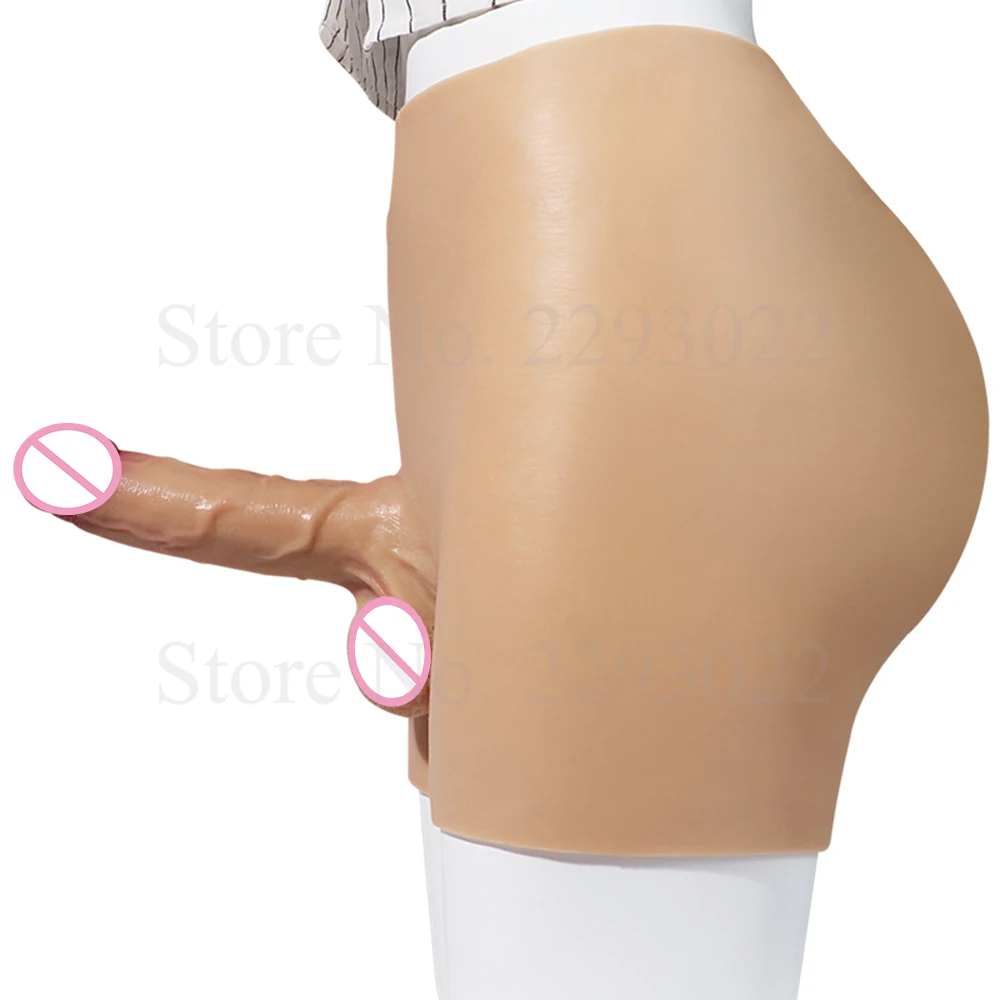 Silicone Strap On Dildo Hollow Penis Pants Female Masturbators Realistic Dildo Anal Sex Toys For woman Men Gay Lesbian Sex Shop