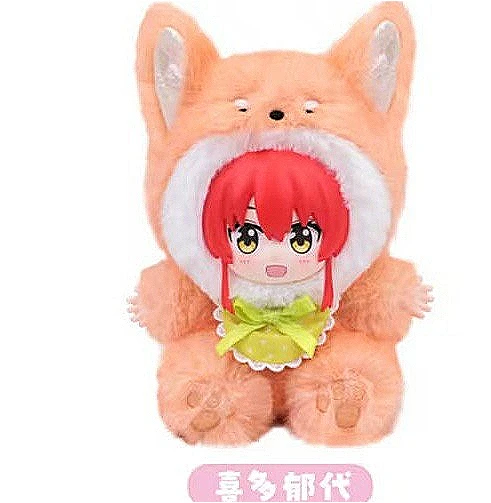 EAKI Bocchi a Rocha! Boneca de pelúcia da série de festa sentada para animais de estimação fofos |   Decoração de mesa com chaveiro de bolsa oficial licenciada