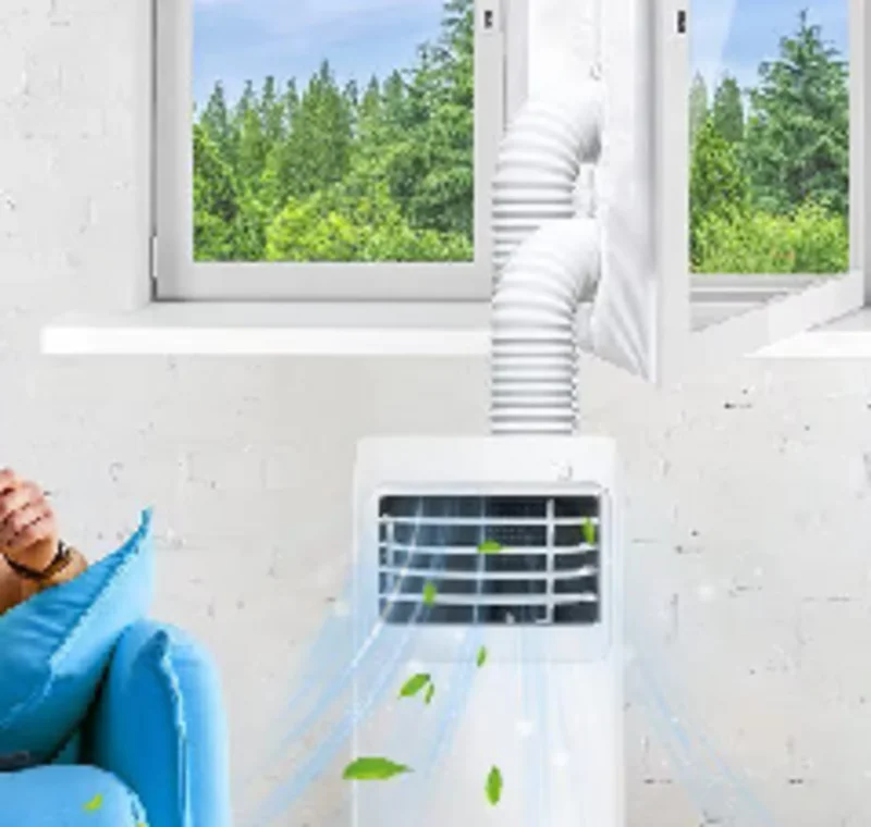 2025 Air Conditioner Window Sealing Kit Portable AC Window Vent Kit Mobile Air Conditioner Baffle Hot Air Stop Guard