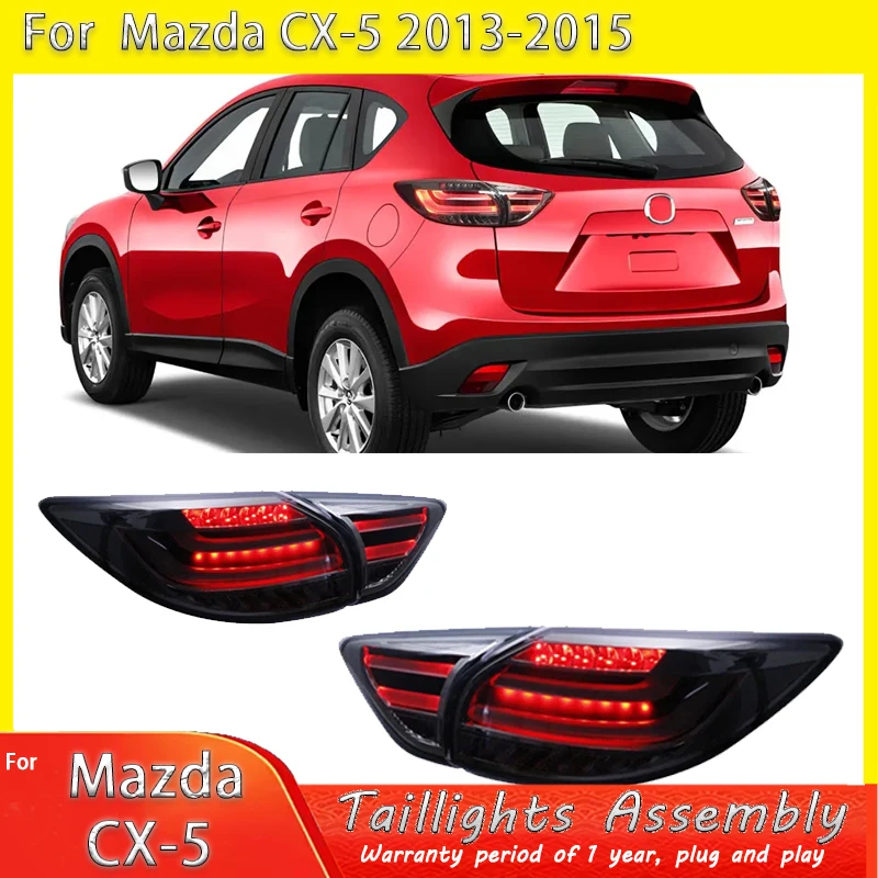 

Car Styling Taillights For 2013 2014 2015 Mazda CX5 CX-5 LED Rear Light Tail Lamp Dynamic Turn Signal Reverse Auto Accessories