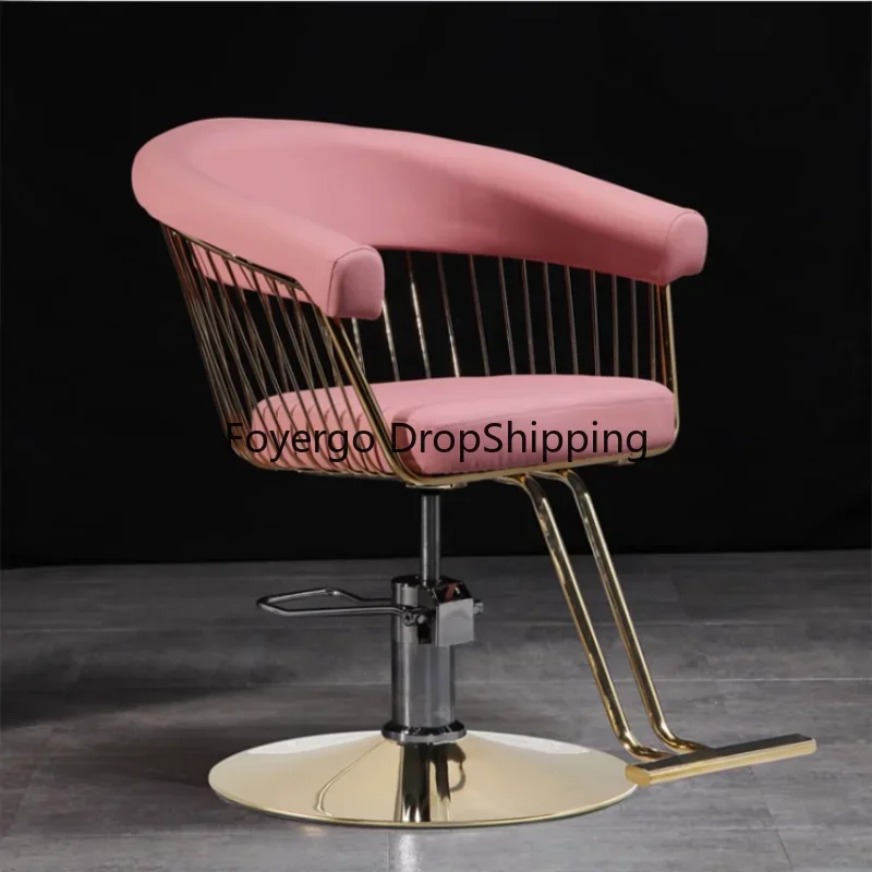 Cosmetic Pedicure Barber Chair Hair Clipper Beauty Spa Professional Barber Chair Nail Salon Chair Facility Furniture Ergonomic