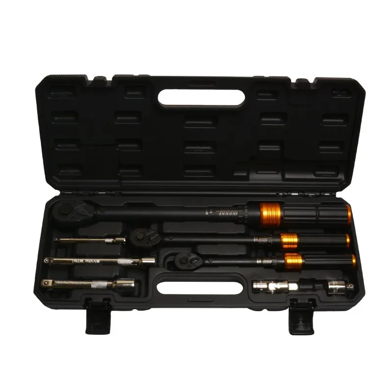 Preset High‑Precision Torque Wrench Kit For Motorcycle Bicycle Spark Plug And Tire Nut Service Repair Hand Tools
