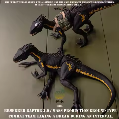 In stock Nanmu studio 1/12 Berserk Raptor 2.0 indoraptor Velociraptor dinosaur Action Figures