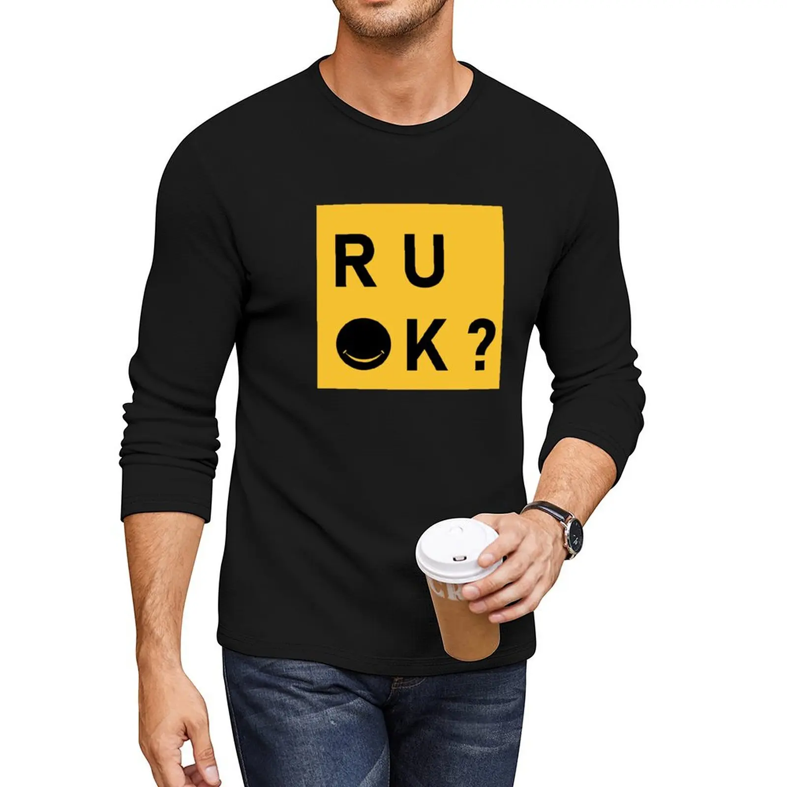 

R u ok  day, for are you ok Long T-Shirt graphic t shirts graphics t shirt mens graphic t-shirts pack