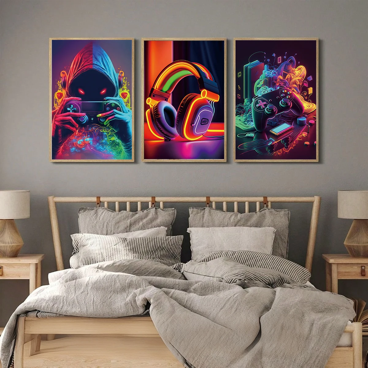Arte de Parede Temática de Esp - Esports Gaming Room avaliação e preço