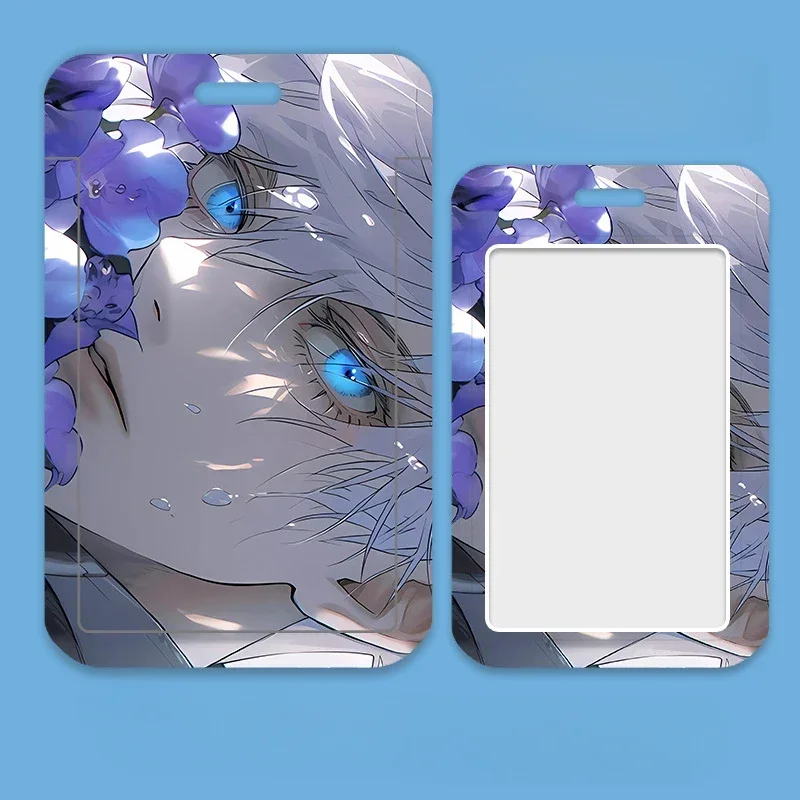 Anime Character Cartoon Pattern Card Holder Student Campus Card Protective Cover