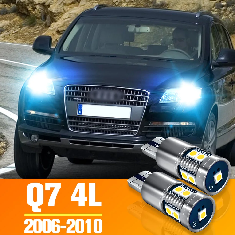 

2pcs LED Parking Light Clearance Bulb Accessories For Audi Q7 4L 2006-2010 2007 2008 2009