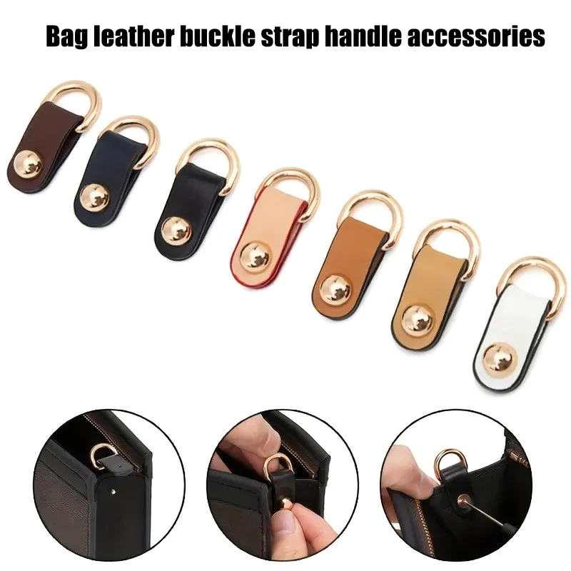 Hohe Qualität D-förmige Tasche Schnallen Ring Tasche Hardware Zubehör Mode Handtasche Schnalle Frau Taschen Riemen Ornamente Tasche Dekoration