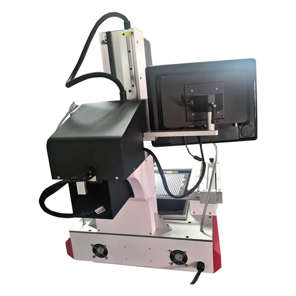Lybga g820 5300w universal semiautomático compacto alinhar industrial estação de retrabalho bga portátil ic máquina de dessoldagem 220v