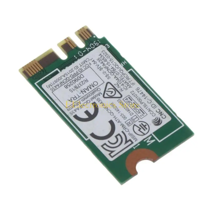 B03C QCNFA435 802.11AC 433Mbps M.2 NGFF WiFi 어댑터 무선 W 호환 4.1 용 Delldw1810 용 WLAN 카드.