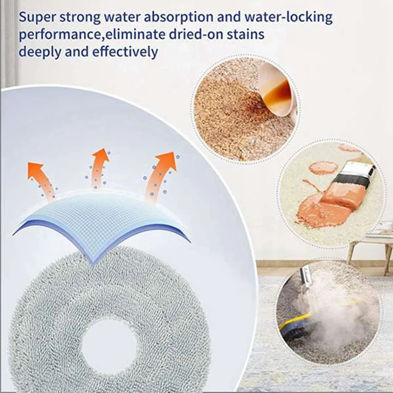 Xiaomi Mijia M30s,d103cn用アクセサリーキット,掃除機ロボット用スペアパーツ,メインサイドブラシフィルター,モップクロス,ダストバッグ,25個