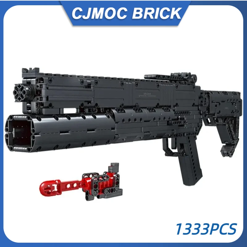 

Mould King 14014 Technical Grenade Gun Building Blocks For Kids Model Toys MOC Bricks For Child's Kids holiday Gifts